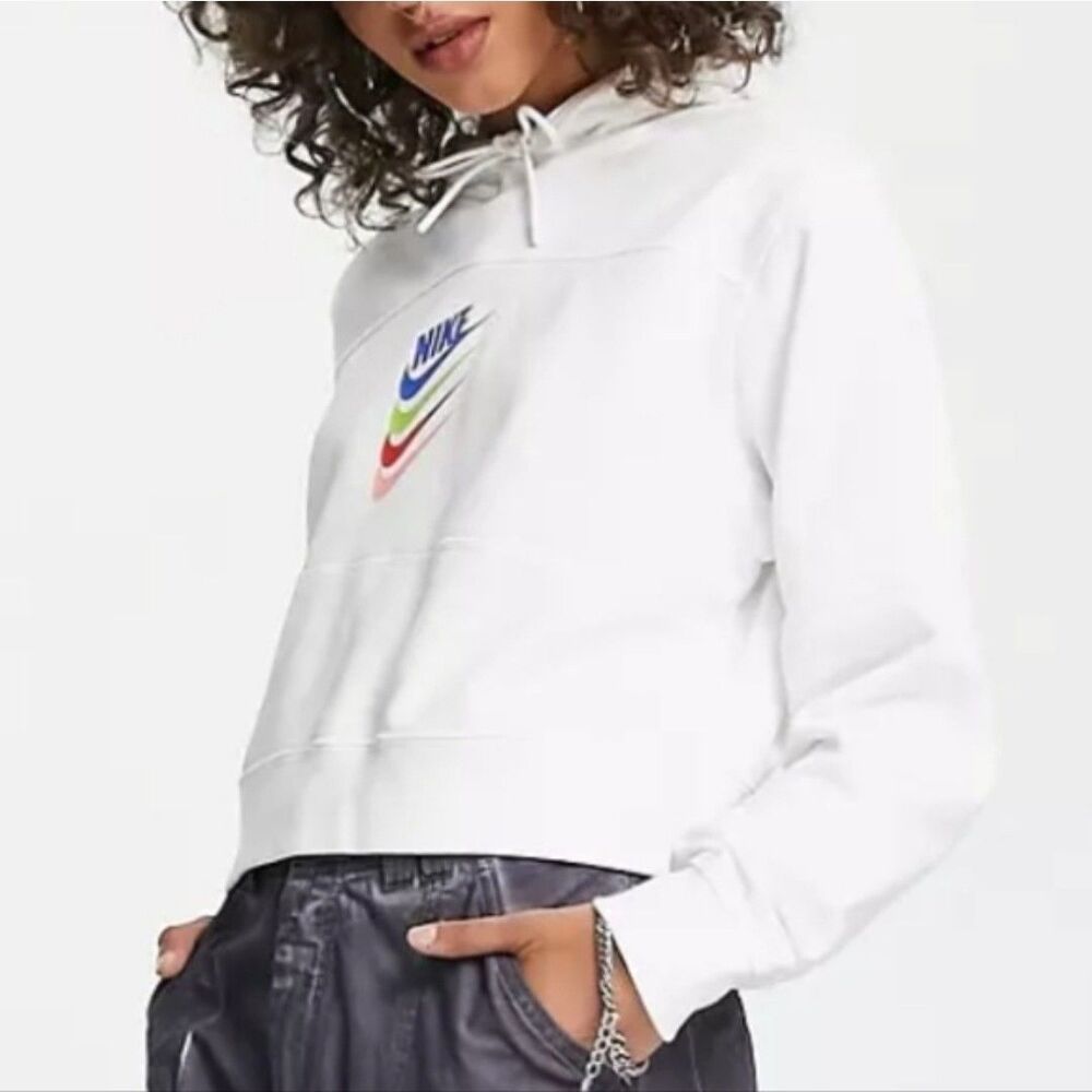 Nike Sportswear Sport DNA Fleece Hoodie Women's Size‎ XL White